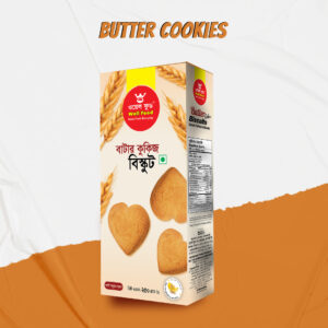WELL FOOD BUTTER COOKIES 300GMX12