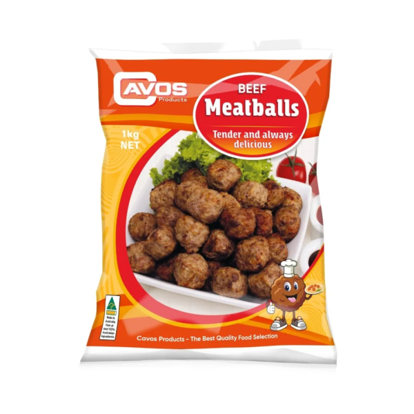 BEEF MEAT BALL 1KGX5